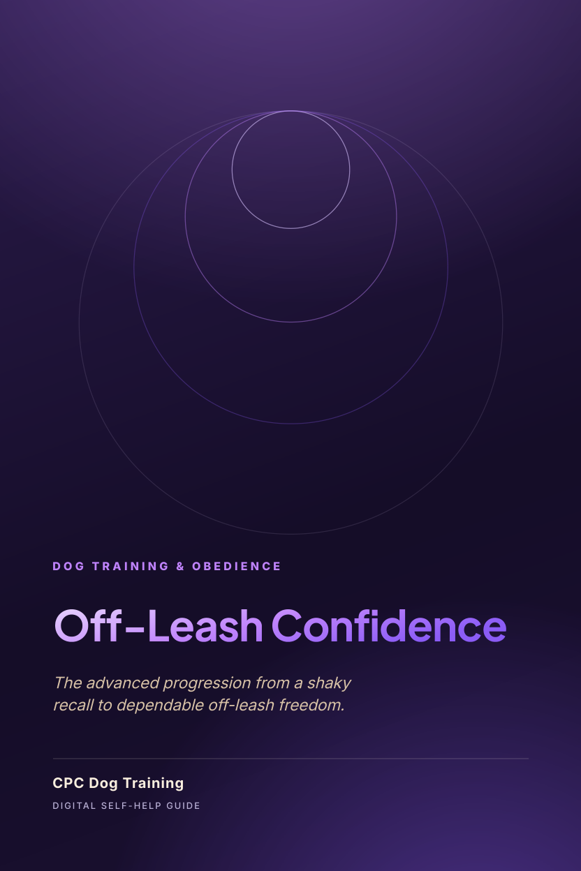Cover of the Off-Leash Confidence guide